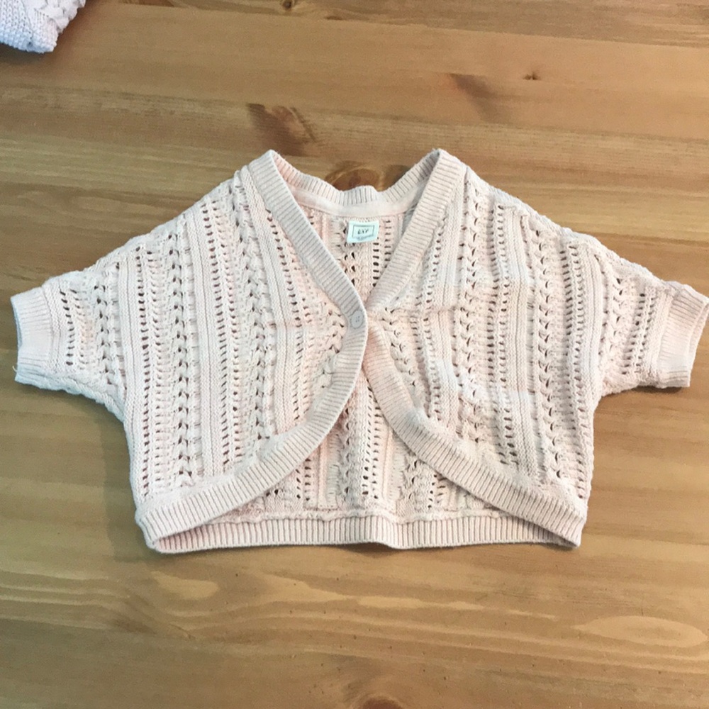 Baby gap pink sweater 12-18 months